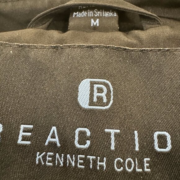 Black Kenneth Cole Reaction Windbreaker -  Medium - Picture 4 of 4